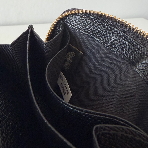 Coach Mini Zip Card Case Wallet - Picture 4 of 6